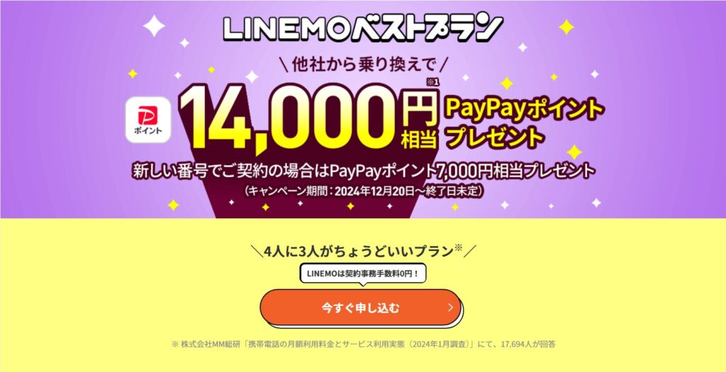 LINEMOの基本情報