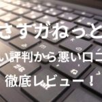 【さすガねっと】の良い評判から悪い口コミを徹底レビュー!料金・サービス内容から他社比較まで解説!