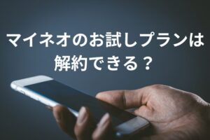 マイネオ（mineo）のお試しプランは解約できる？コースのメリットとキャンペーンも徹底検証！